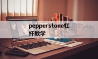 关于pepperstone杠杆教学的信息