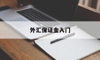 外汇保证金入门(外汇保证金是什么意思?)